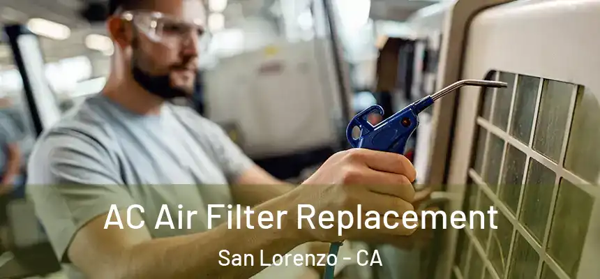  AC Air Filter Replacement San Lorenzo - CA