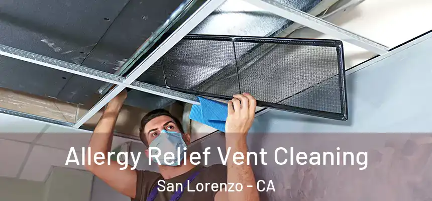 Allergy Relief Vent Cleaning San Lorenzo - CA
